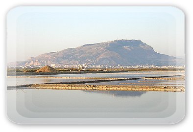 A view of the salt pans